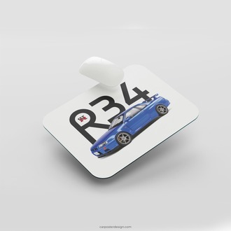 Nissan Skyline GT-R R34 Mouse Pad