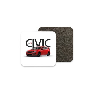 Honda Civic Type R Poster Bardak Altlığı