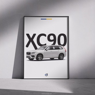 Volvo XC90 Duvar Posteri