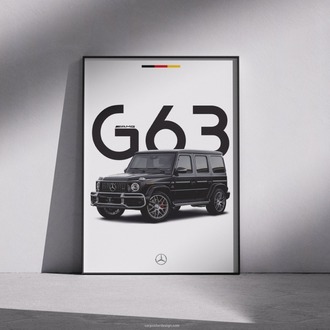 Mercedes G63 AMG Poster