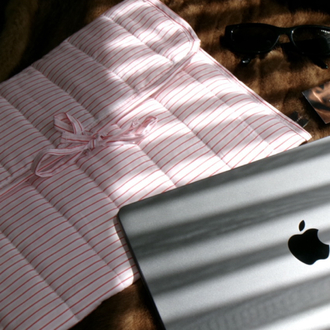 Blush Pinstripe