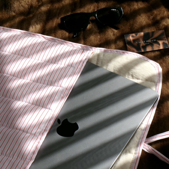 Blush Pinstripe