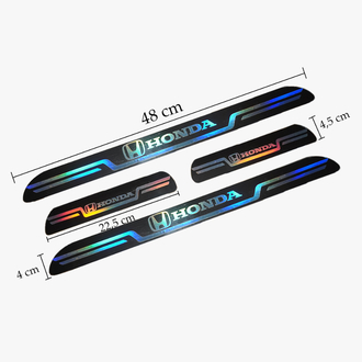 Honda Aynalı Kapı Eşiği (4 Adet)