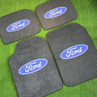 Ford Logolu Premium Araç Paspas Seti – Siyah Güçlü Tasarım (4’lü Set)