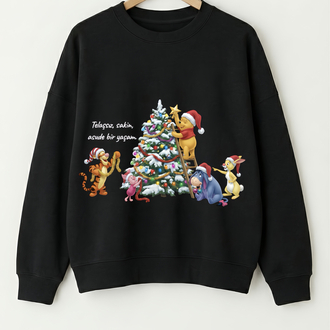 New Year Oversize Basic Sweatshirt