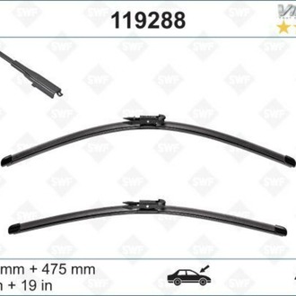 SILECEK SUPURGESI TAKIMI 600mm / 475mm MERCEDES W176 C117 X156 . AUDI A3 . RENAULT KOLEOS . BMW E90 