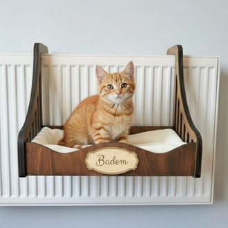 Kedi Kalorifere Asma Yatak