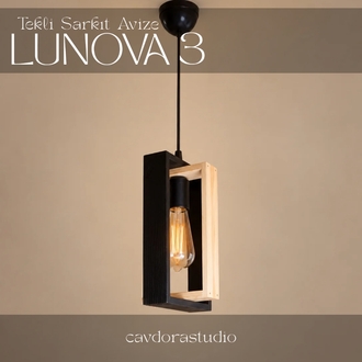 Tekli Sarkıt Avize - Model: LUNOVA 3