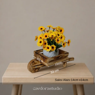 El Arabası Saksılık - Model: KÜFE