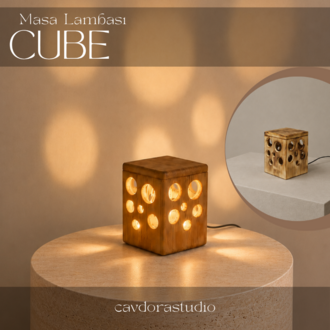 Masa Lambası - Model: CUBE