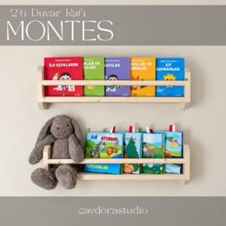 2'li Duvar Rafı - Model: MONTES