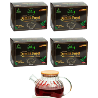 Çayola Süzen Demlik Poşet Premium Siyah Çay 500 Gr X 4 Adet