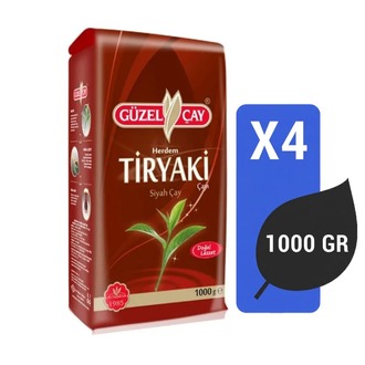 Güzel Çay Herdem Tiryaki 1000 Gr X 4 Adet