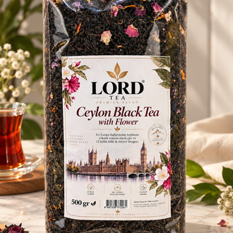 Lord Flower 500 gr – Ceylon Tea with Flower | 12 Bitki & Meyve Karışımı