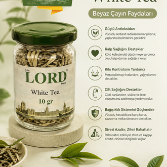 Lord Ceylon Beyaz Çay- 10 Gr