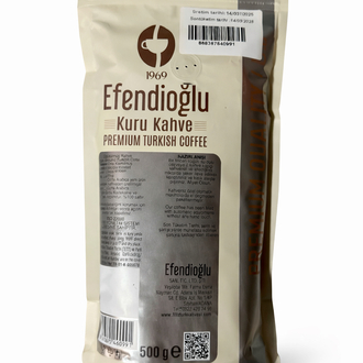 Efendioğlu Premium Türk Kahvesi 500 gr – Yoğun Aromalı Geleneksel Lezzet