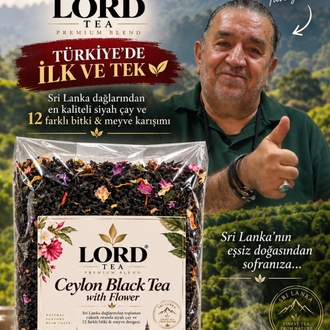 Lord Flower 500 gr – Ceylon Tea with Flower | 12 Bitki & Meyve Karışımı