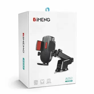 MENG A052 Araç Telefon Tutucu – Vakumlu Dashboard & Cam Uyumlu 360° Döner Stand