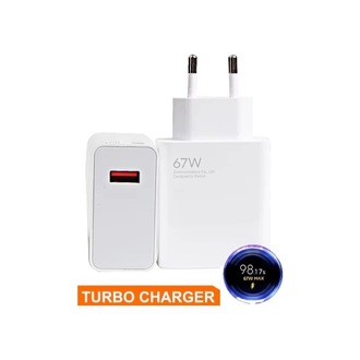 67W Turbo Saniye Göstergeli Hızlı Şarj Başlığı Paketsiz