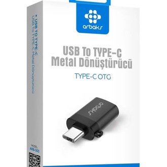 Type-C To USB Metal Dönüştürücü Otg Arbaks ARB-503