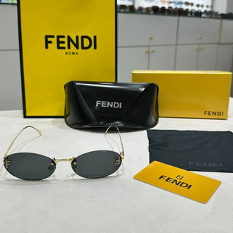 Fendi taşlı tasarım kadın güneş gözlüğü