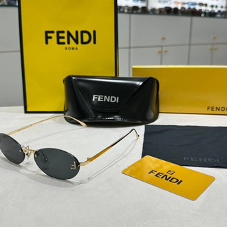 Fendi taşlı tasarım kadın güneş gözlüğü
