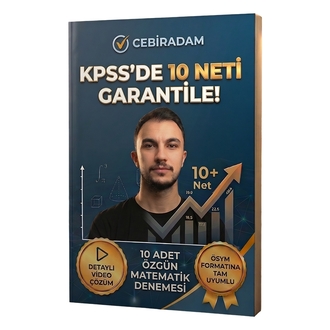 KPSS Matematik 10 Net Garantili - 10 Deneme (Video Çözümlü)