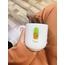 Baskılı Oval Kupa Bardak