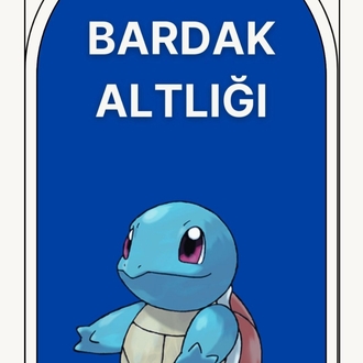 Squirtle Bardak Altlığı 