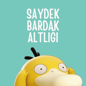 Saydek bardak altlığı