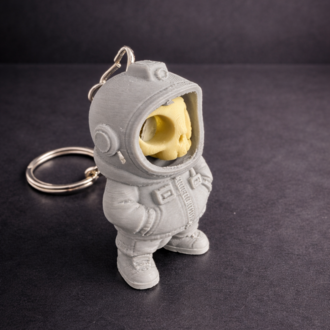 Astronot Kuru Kafa Anahtarlık