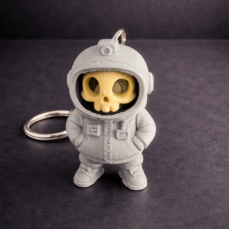 Astronot Kuru Kafa Anahtarlık