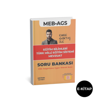 MEB-AGS EĞİTİM BİLİMLERİ VE MEVZUAT SORU BANKASI