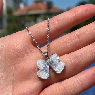 Kırık Taş Kurdele Kolye ♥︎