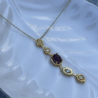 Grape Chakra Kolye ♥︎