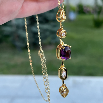 Grape Chakra Kolye ♥︎