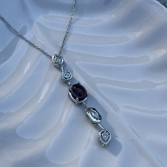 Grape Chakra Kolye ♥︎
