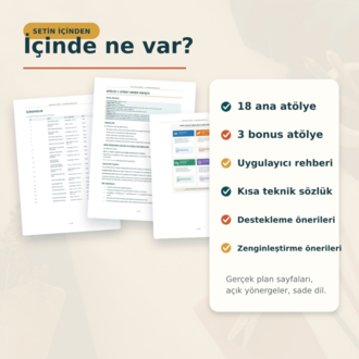 3 Sınıf Birinci Dönem Drama Atölyeleri Seti-MEB Uyumlu