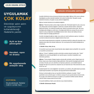 Okul Öncesi 1. Dönem Drama Planları