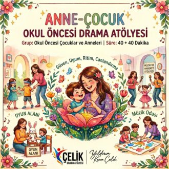 Annemin Sihirli Bahçesi | Anne-Çocuk Okul Öncesi Yaratıcı Drama Atölyesi Planı