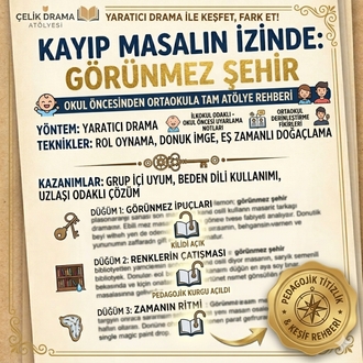 Kayıp Masalın İzinde: Görünmez Şehir (Okul Öncesi - İlkokul - Ortaokul Uyarlamalı)