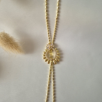 Gold Asenaörlü Kolye