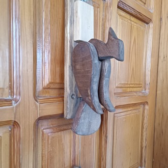Ahşap kapı tokmağı