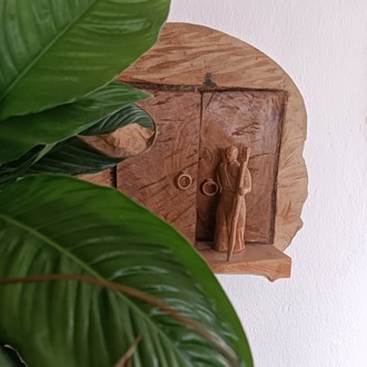 Ahşap duvar dekoru