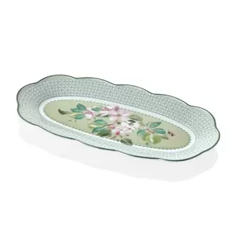 Lamedore Tea Delight Oblong Platter (30cm Servis Tabağı)