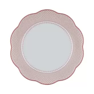 Pembe Kahvaltı Tabağı Lamedore Tea Delight