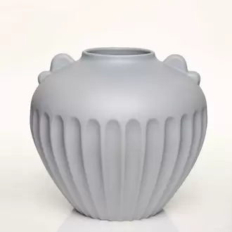 Vitale AntıQue Gri Vazo Kısa 24 cm