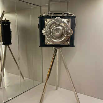 Dekoratif Retro Fotoğraf Makinesi