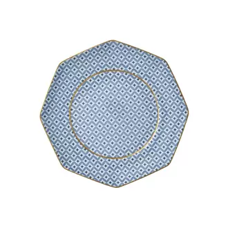Tea Delight 17cm Dessert Plate Blue (Tatlı Tabağı)
