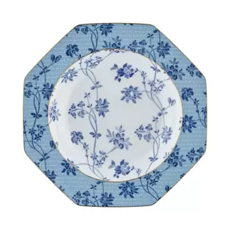 Tea Delight Soup Plate Regency Damask Blue (Yemek Tabağı 21,5 cm )